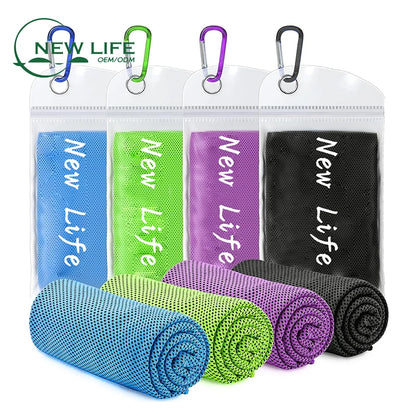 Best Selling Super Dry Microfiber Tennis Sport Ice Cooling Towel for Sale Sport Gym Swimming Cool Towels