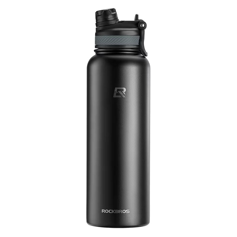 ROCKBROS Customized High-Capacity Hot Cold Insulated Sports Water Bottle 304 Stainless Steel Inner Liner Water Bottle